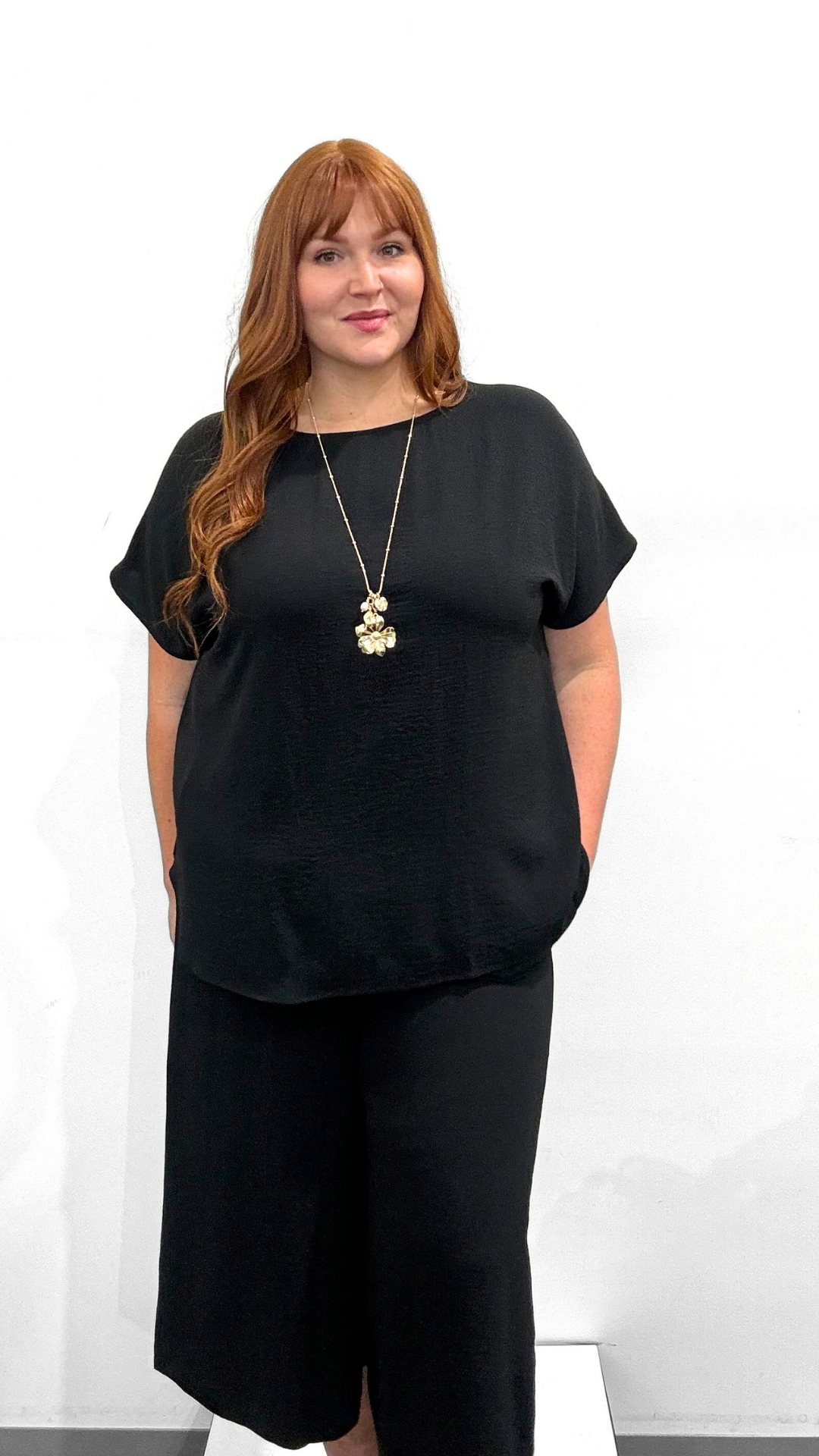 Mat Short Sleeve Blouse