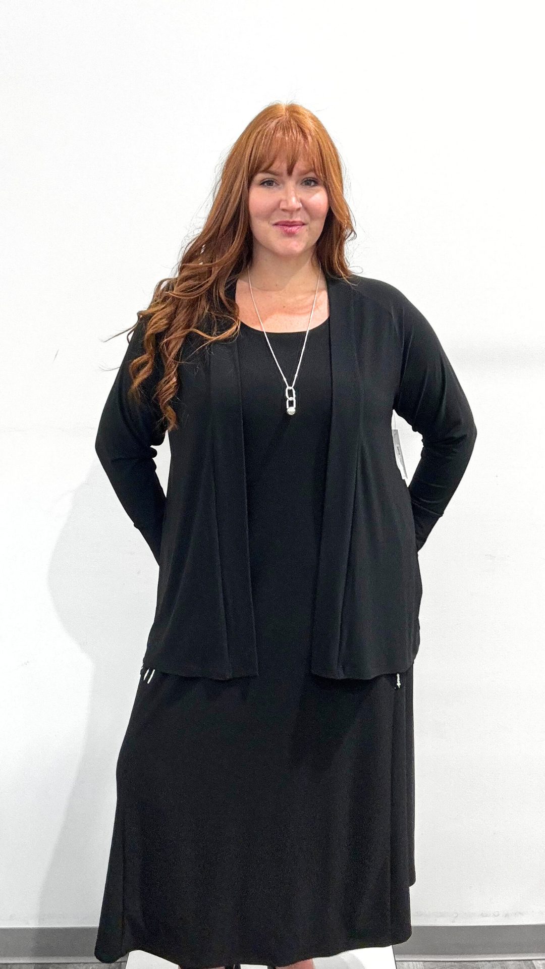 Sympli Flare Dress With Pocket