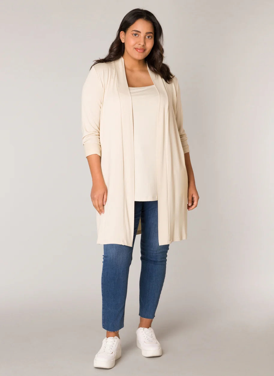 Yesta Base Level Ayla Long Cardigan