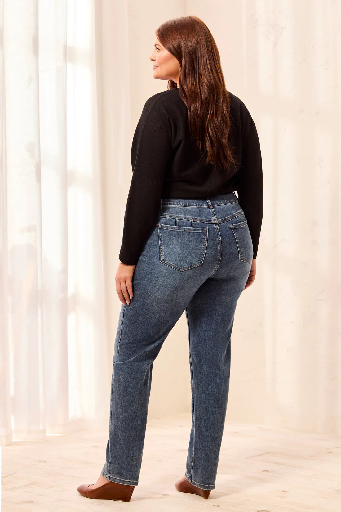 Tribal Sophia Straight Jeans