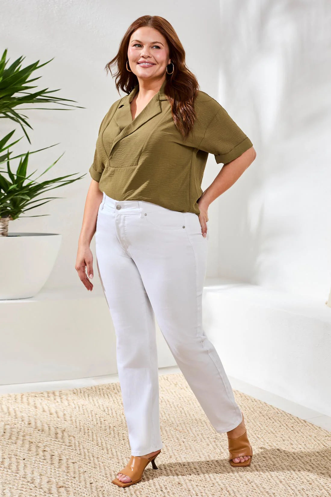 Tribal Sophia Straight Jeans