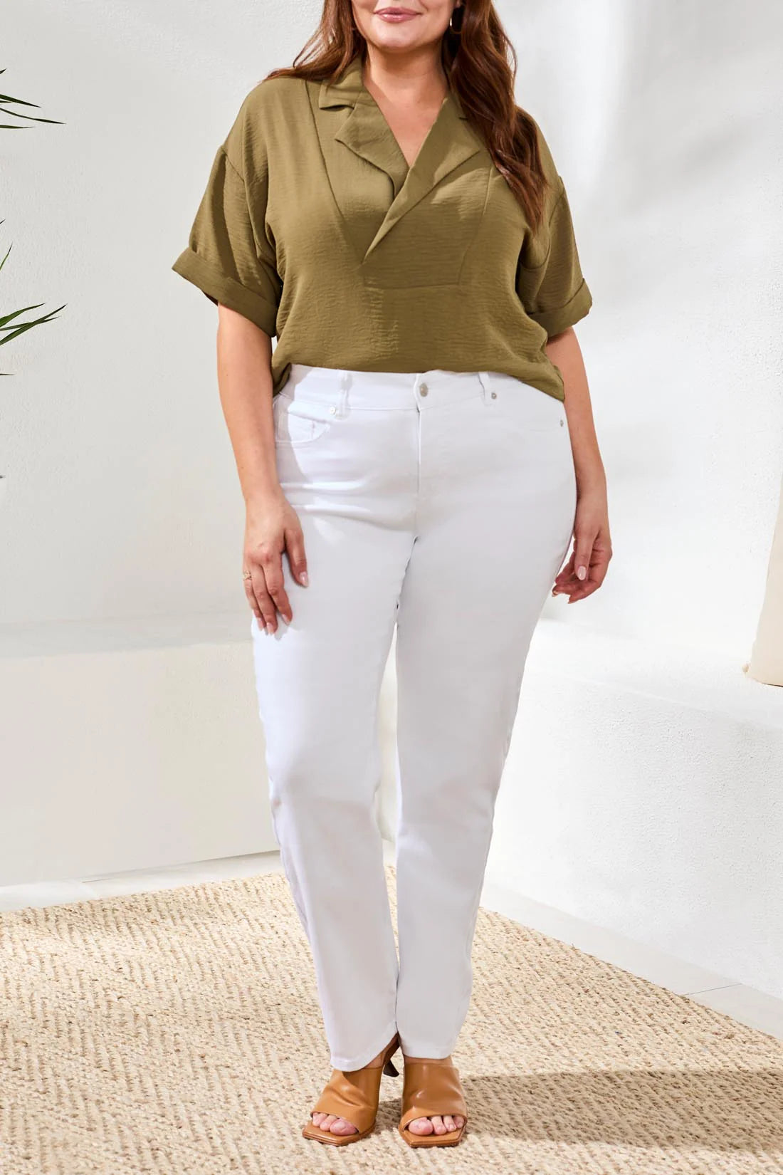 Tribal Sophia Straight Jeans