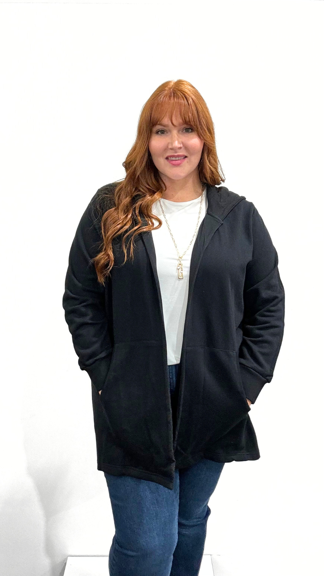 Orientique Hooded Cardigan