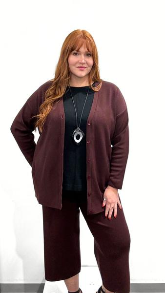 Mat V-Neck Cardi