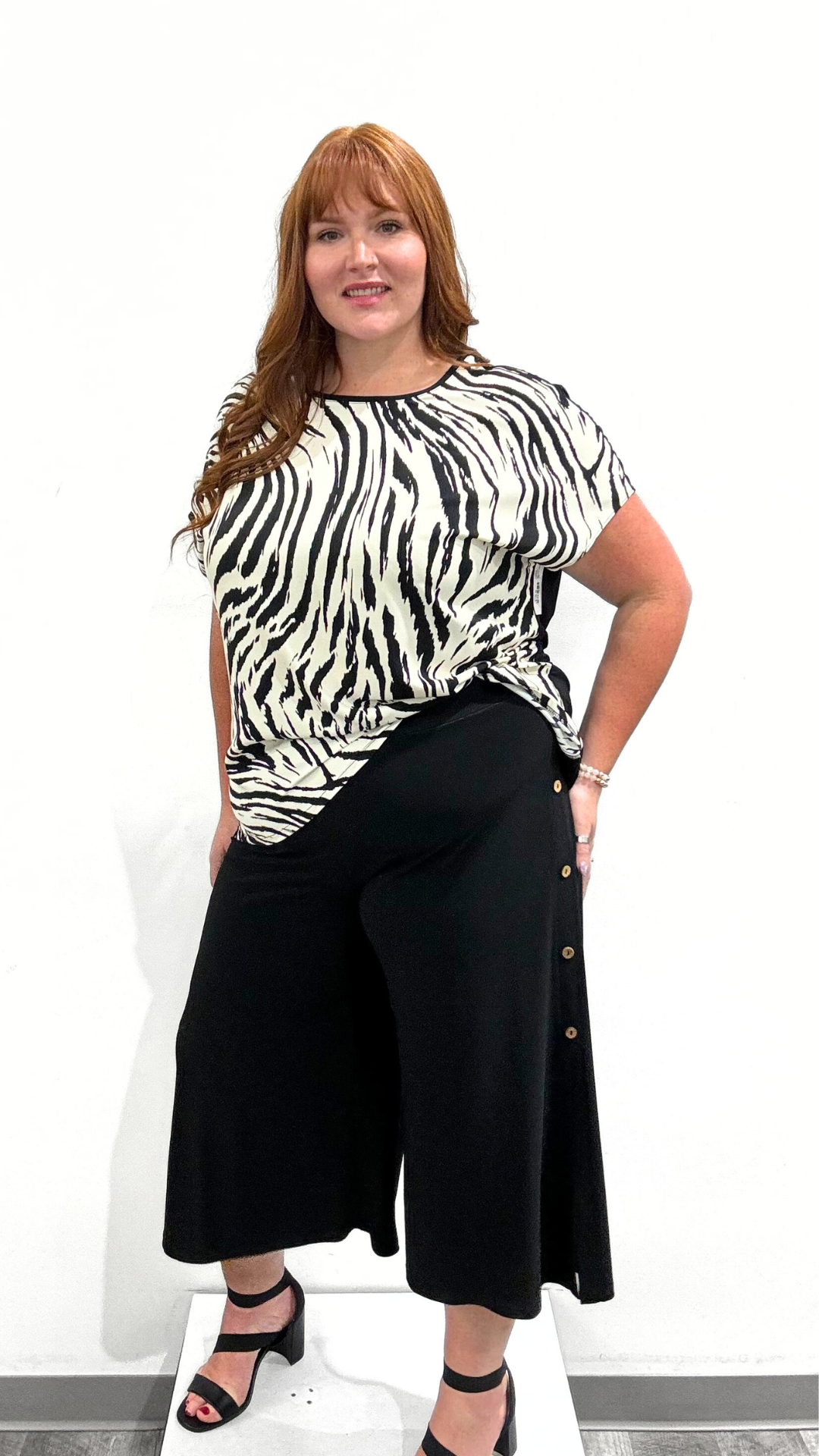 Joseph Ribkoff Silky Knit Back Tunic