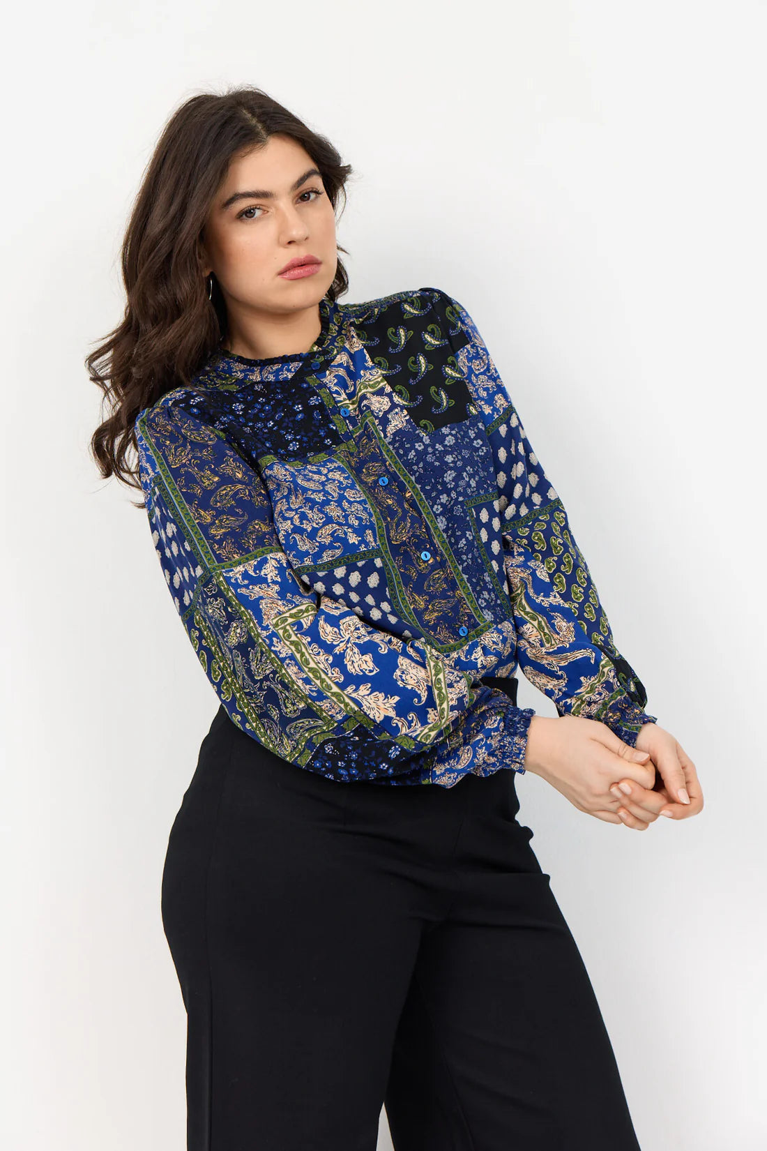 Wasabi Printed Blouse