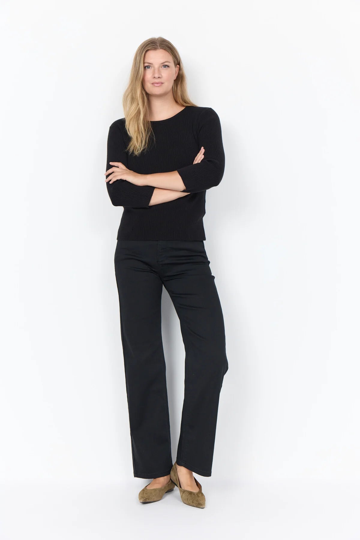 Wasabi Joeline 1 Rib Sweater
