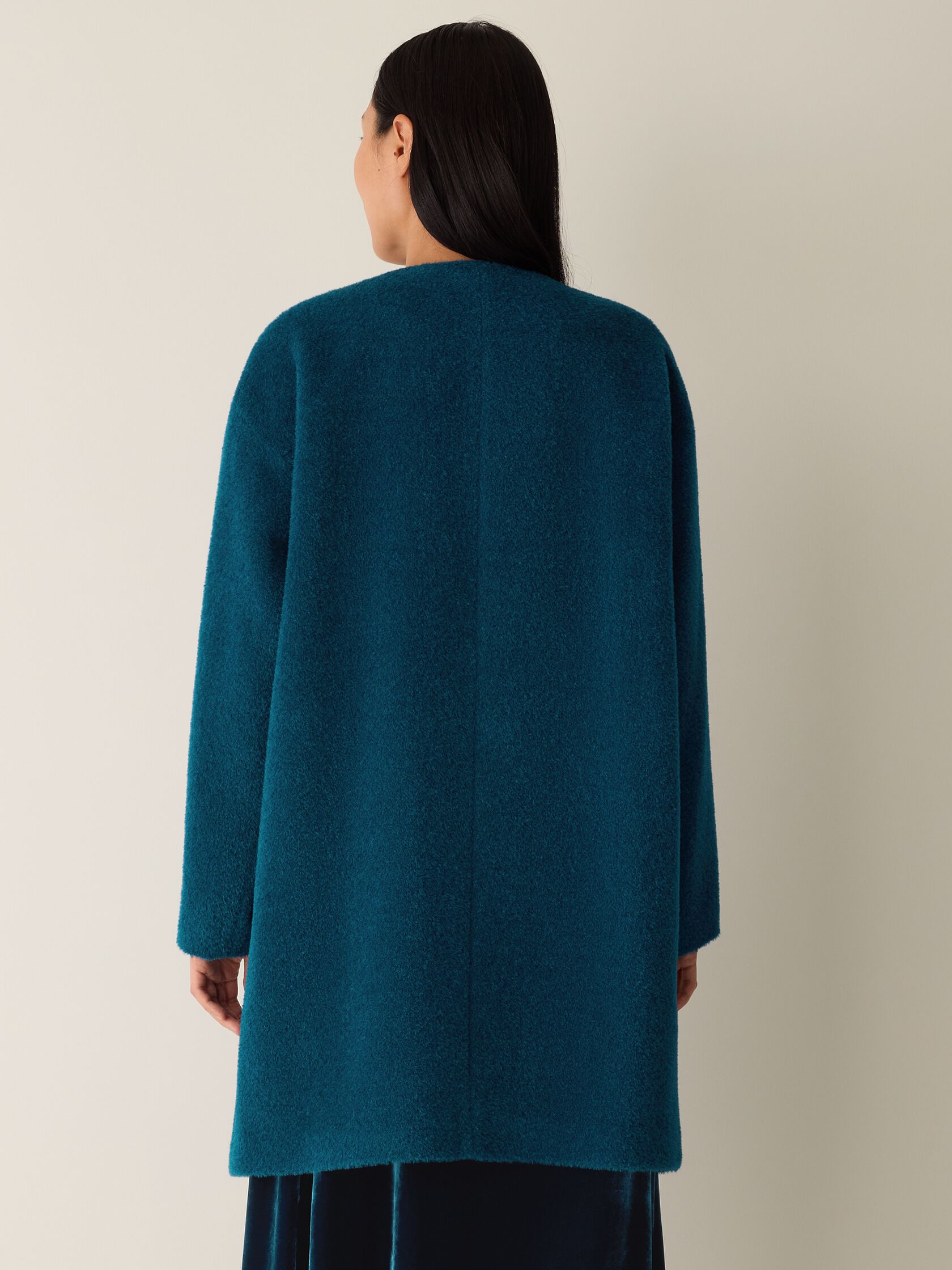 Eileen Fisher Round Neck Coat