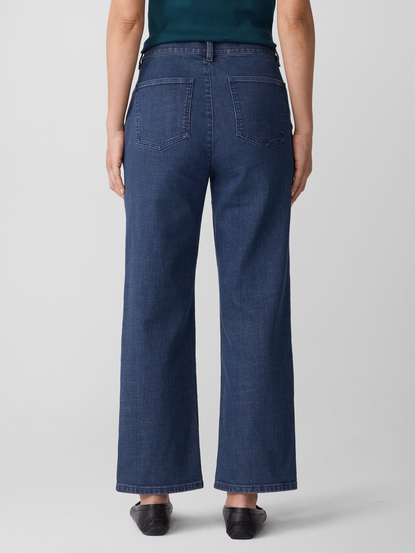 Eileen Fisher Straight Ankle Jean