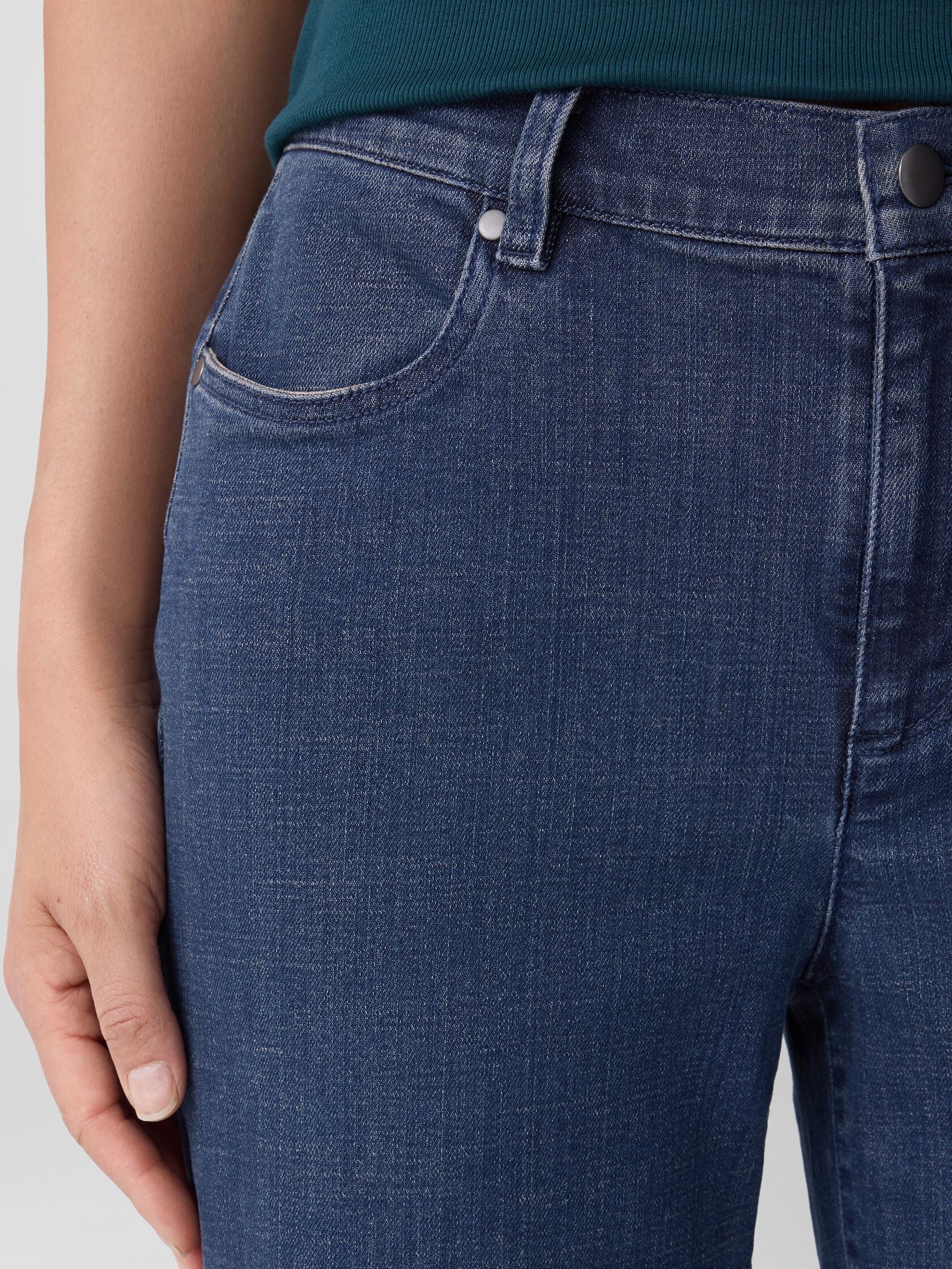 Eileen Fisher Straight Ankle Jean