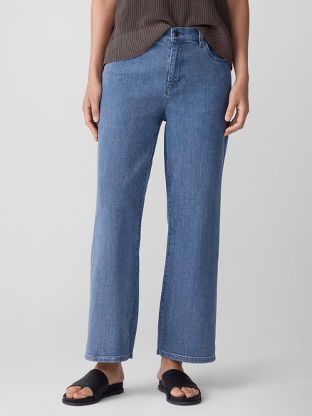 Eileen Fisher Straight Ankle Jean