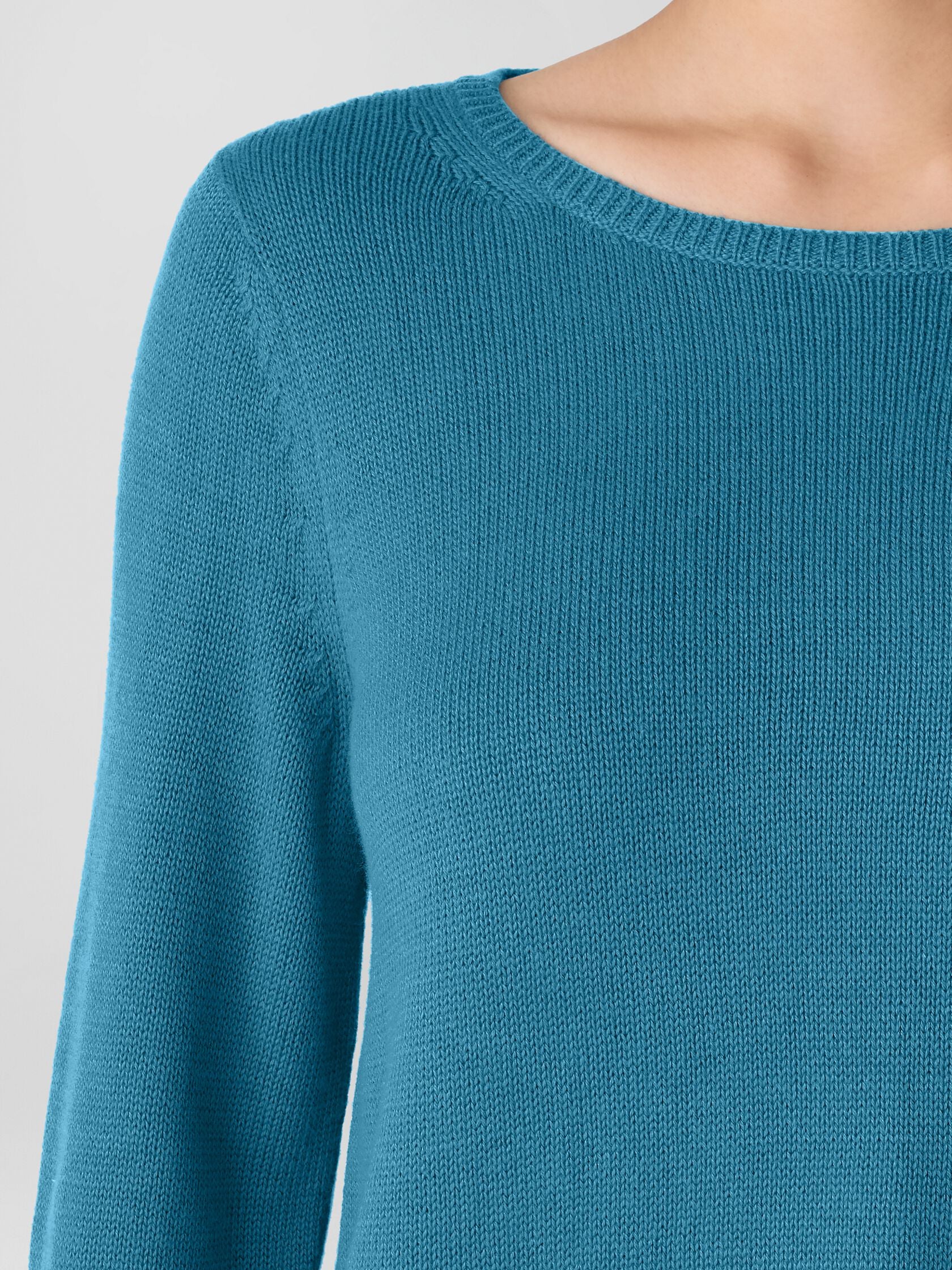 Eileen Fisher Bateau Neck Sweater