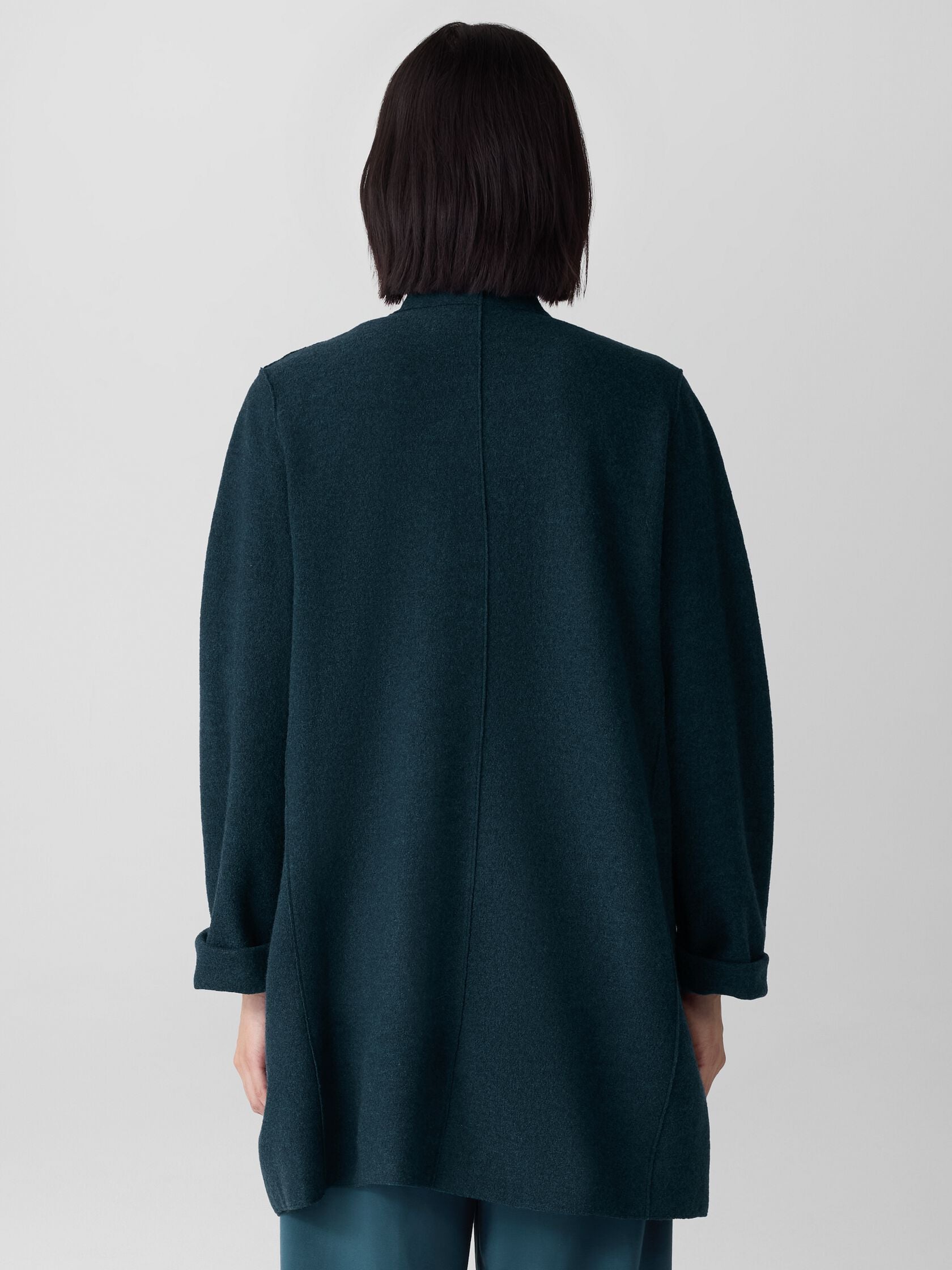 Eileen Fisher High Collar Jacket