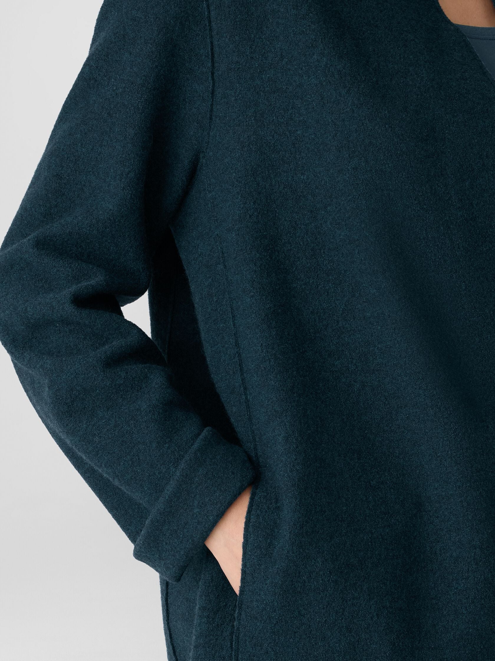 Eileen Fisher High Collar Jacket