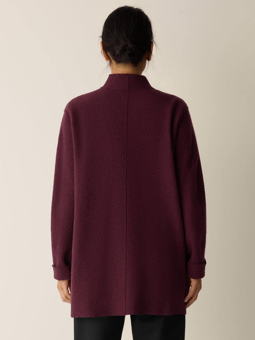 Eileen Fisher High Collar Jacket