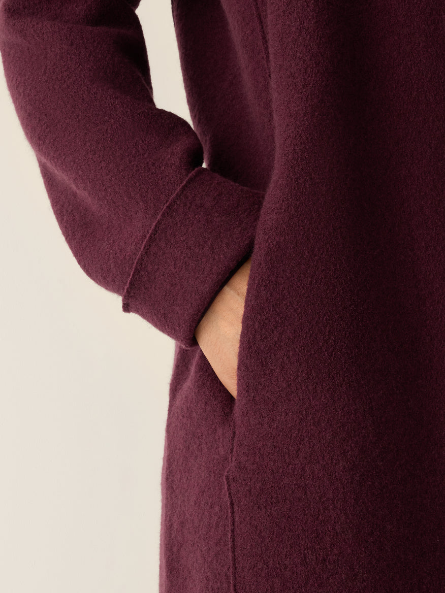 Eileen Fisher High Collar Jacket