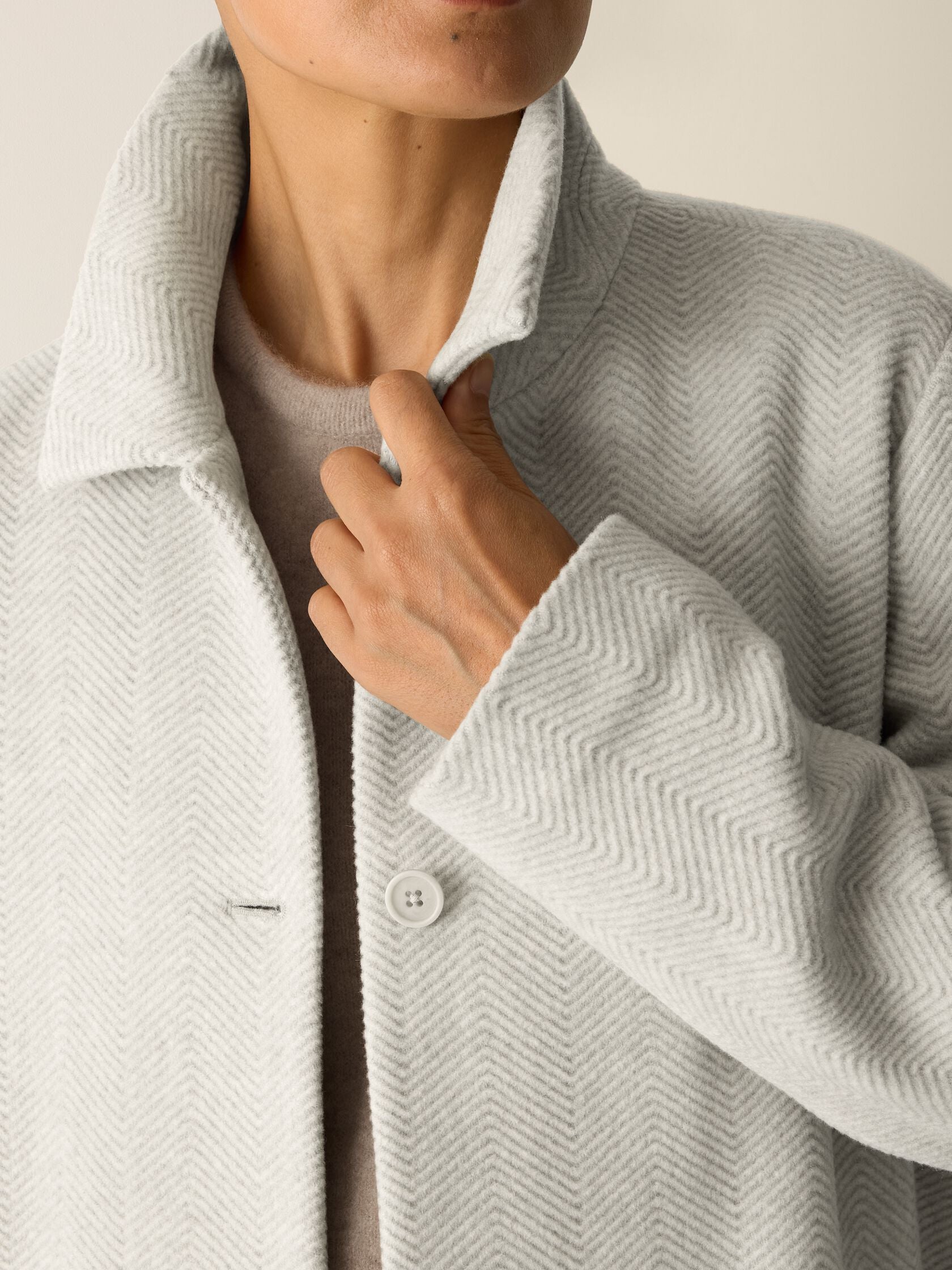 Eileen Fisher Classic Collar Coat