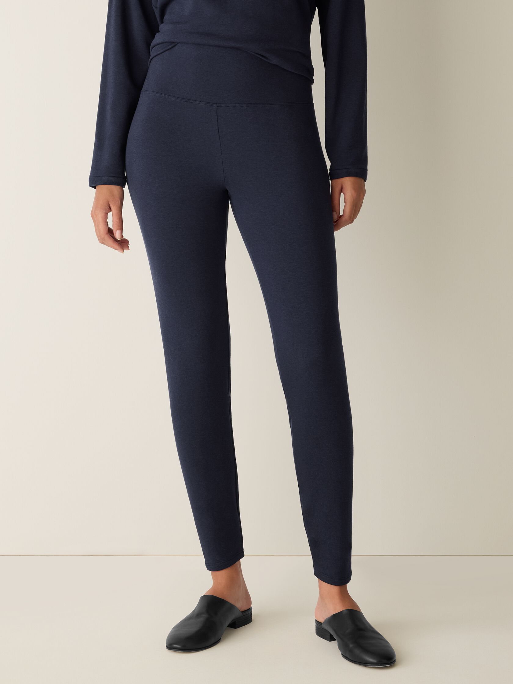 Eileen Fisher High Waisted Ankle Legging