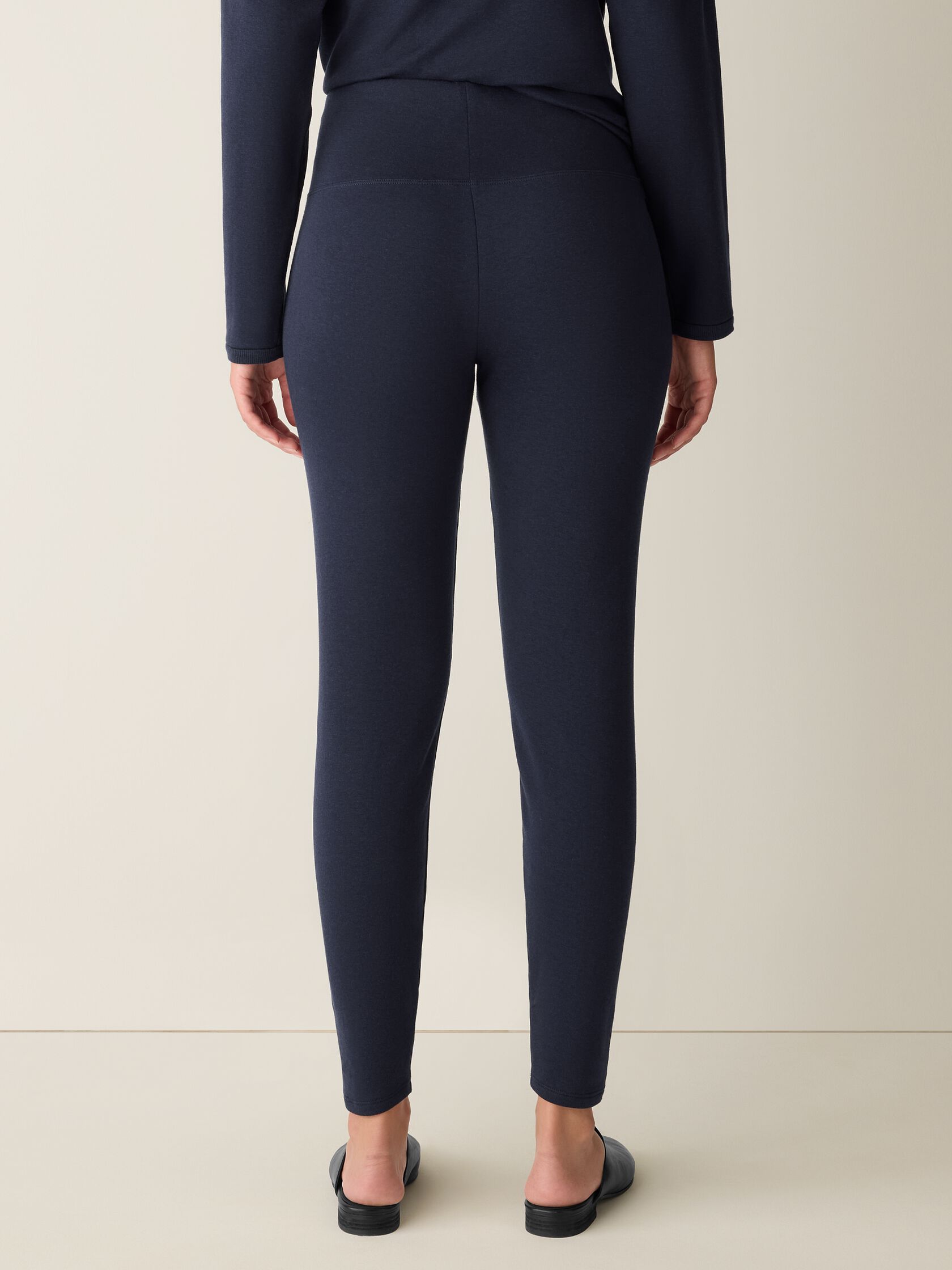 Eileen Fisher High Waisted Ankle Legging
