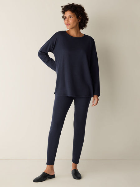 Eileen Fisher High Waisted Ankle Legging