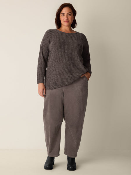 Eileen Fisher Ankle Barrel Pant W/ Pockets