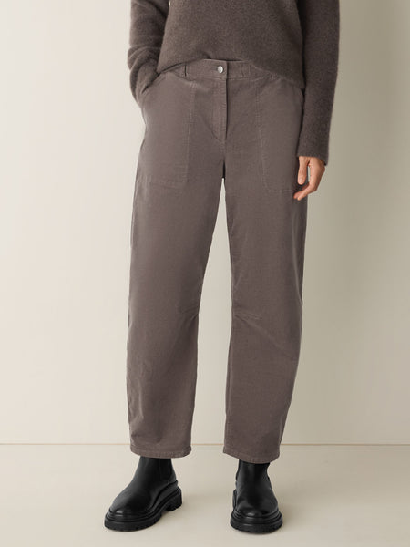 Eileen Fisher Ankle Barrel Pant W/ Pockets