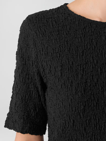 Eileen Fisher Crew Neck Snug Top