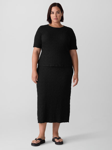 Eileen Fisher Crew Neck Snug Top