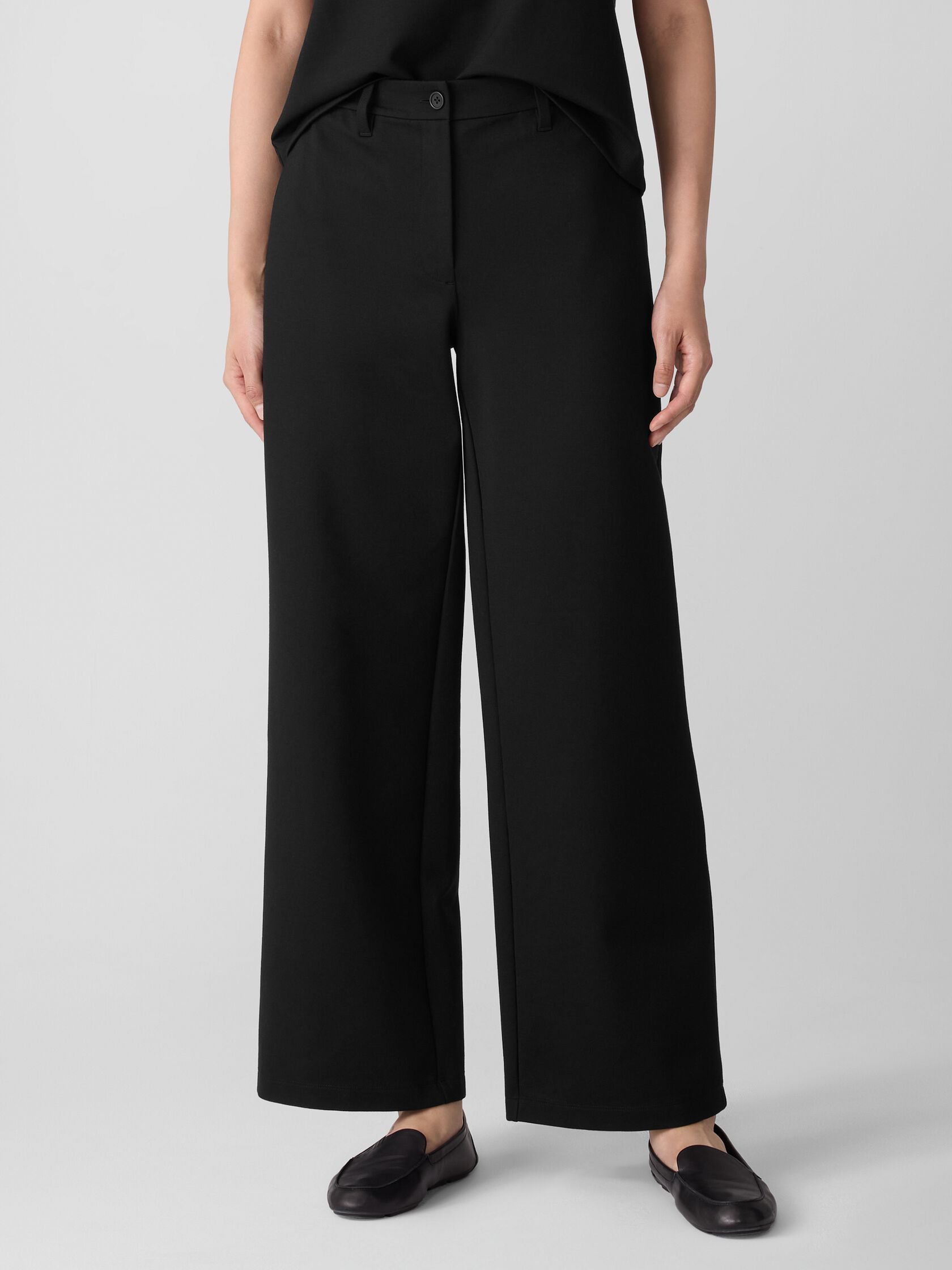 Eileen Fisher Wide Full Leg Trouser