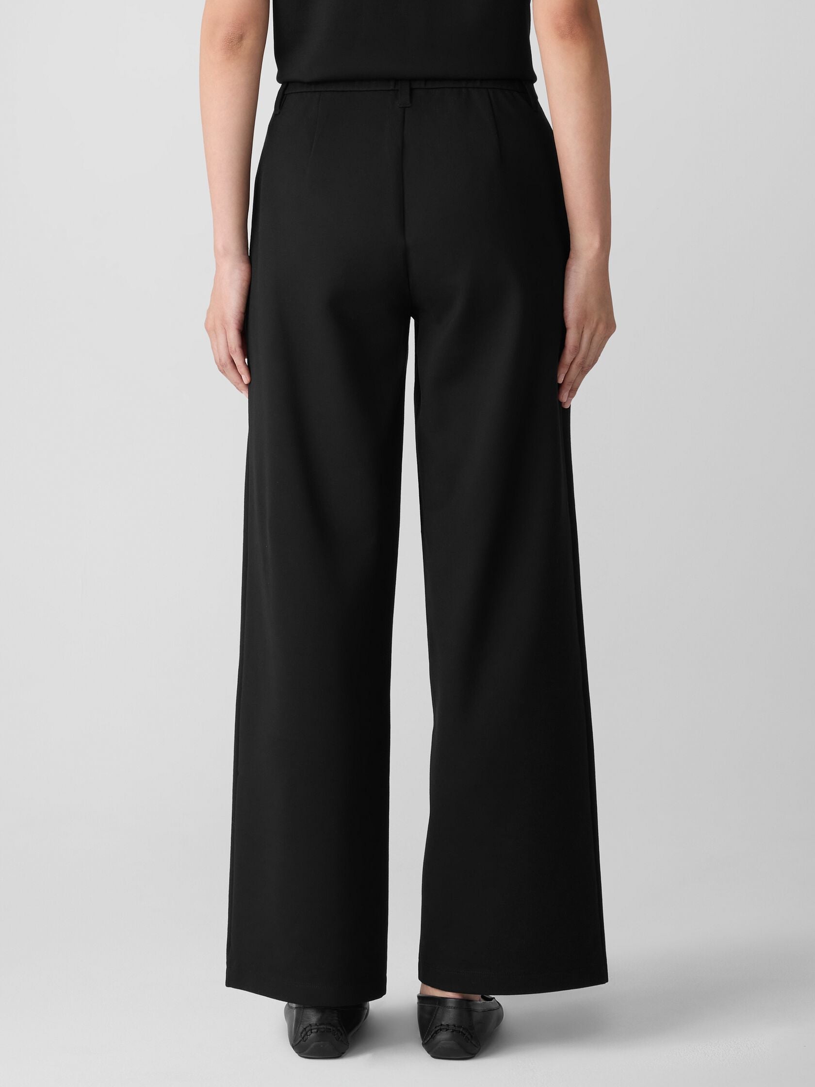 Eileen Fisher Wide Full Leg Trouser