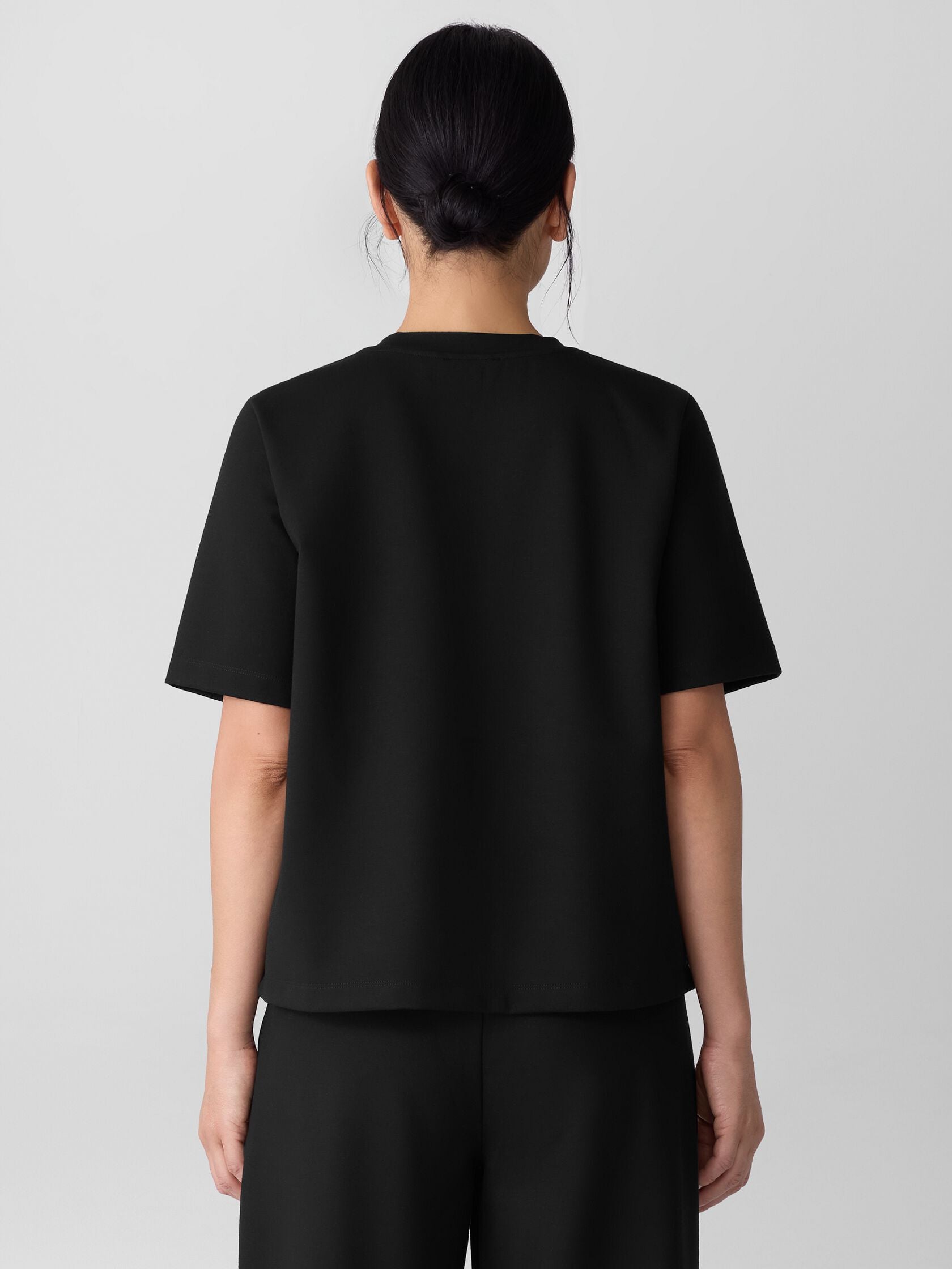 Eileen Fisher Crew Neck Relaxed Tee