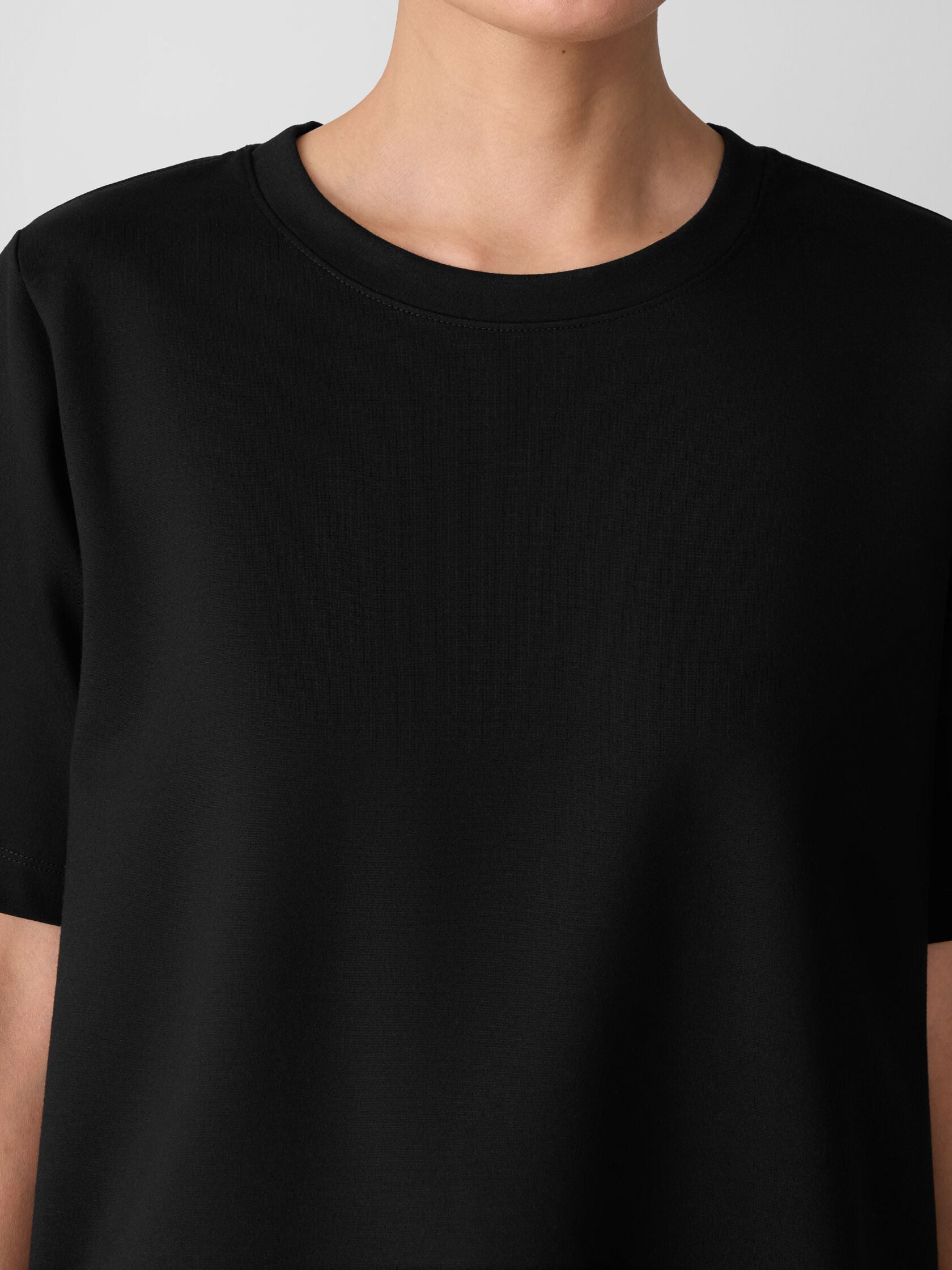 Eileen Fisher Crew Neck Relaxed Tee