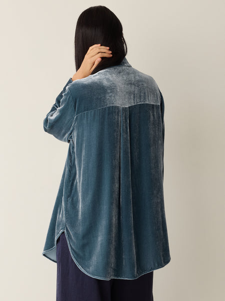 Eileen Fisher Classic Collar Long Shirt