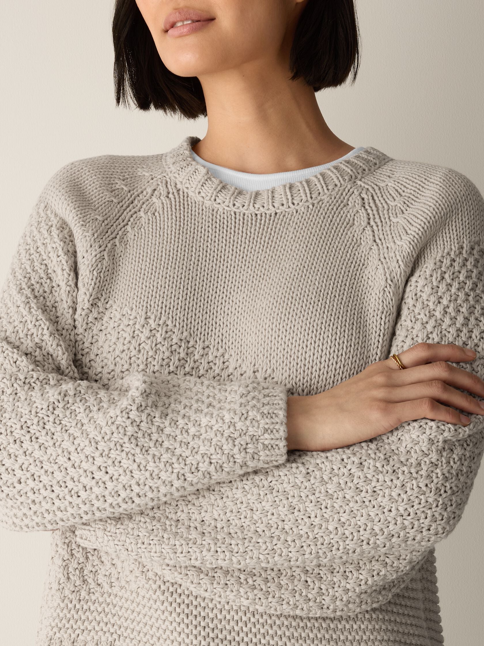 (Pre-Order) Eileen Fisher Crew Neck Sweater