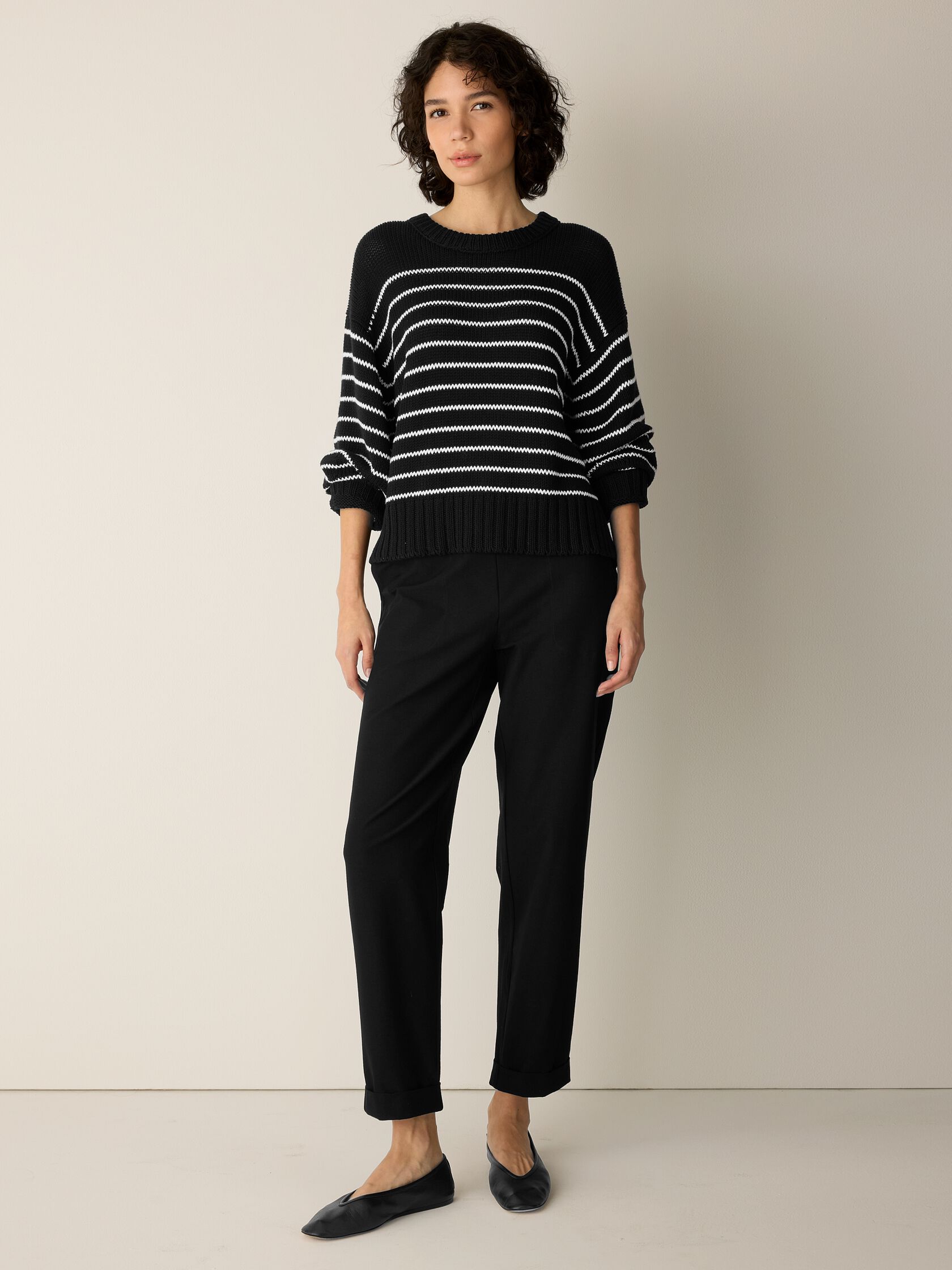 (Pre-Order) Eileen Fisher Crew Neck Sweater