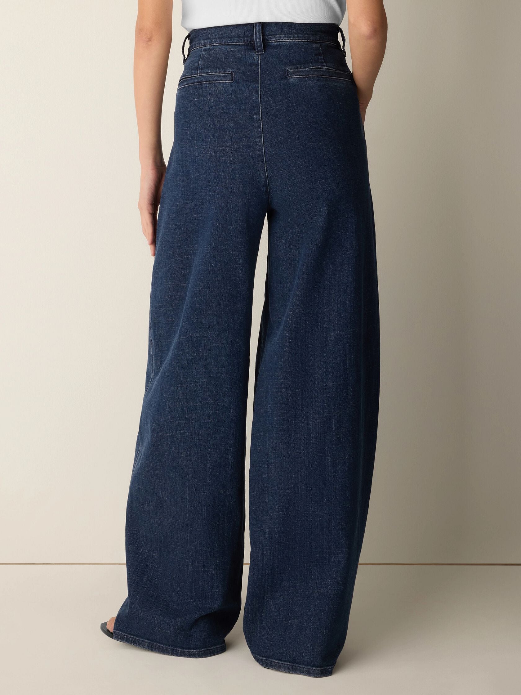 (Pre-Order) Eileen Fisher High Waisted Wide Trouser