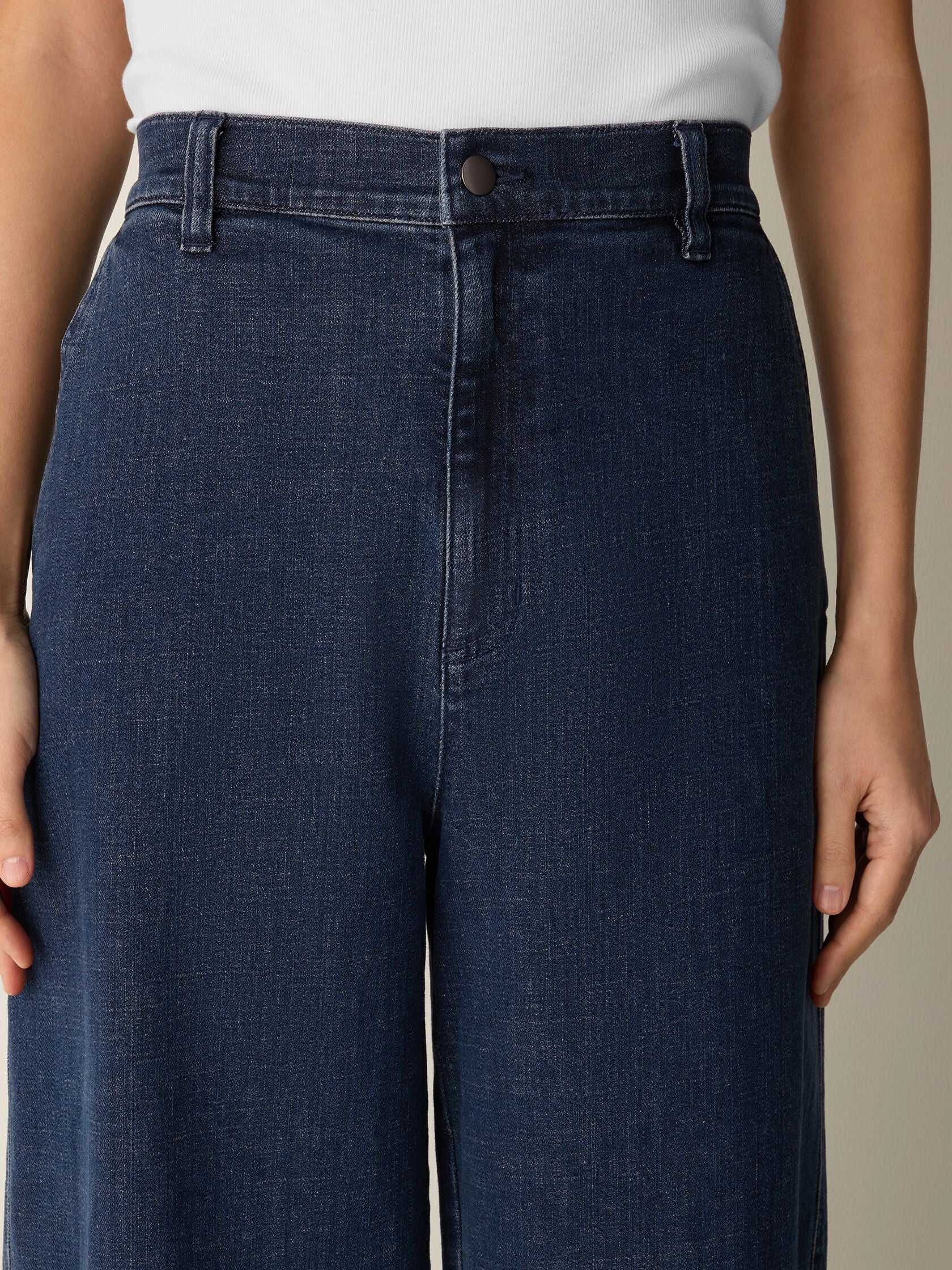 (Pre-Order) Eileen Fisher High Waisted Wide Trouser