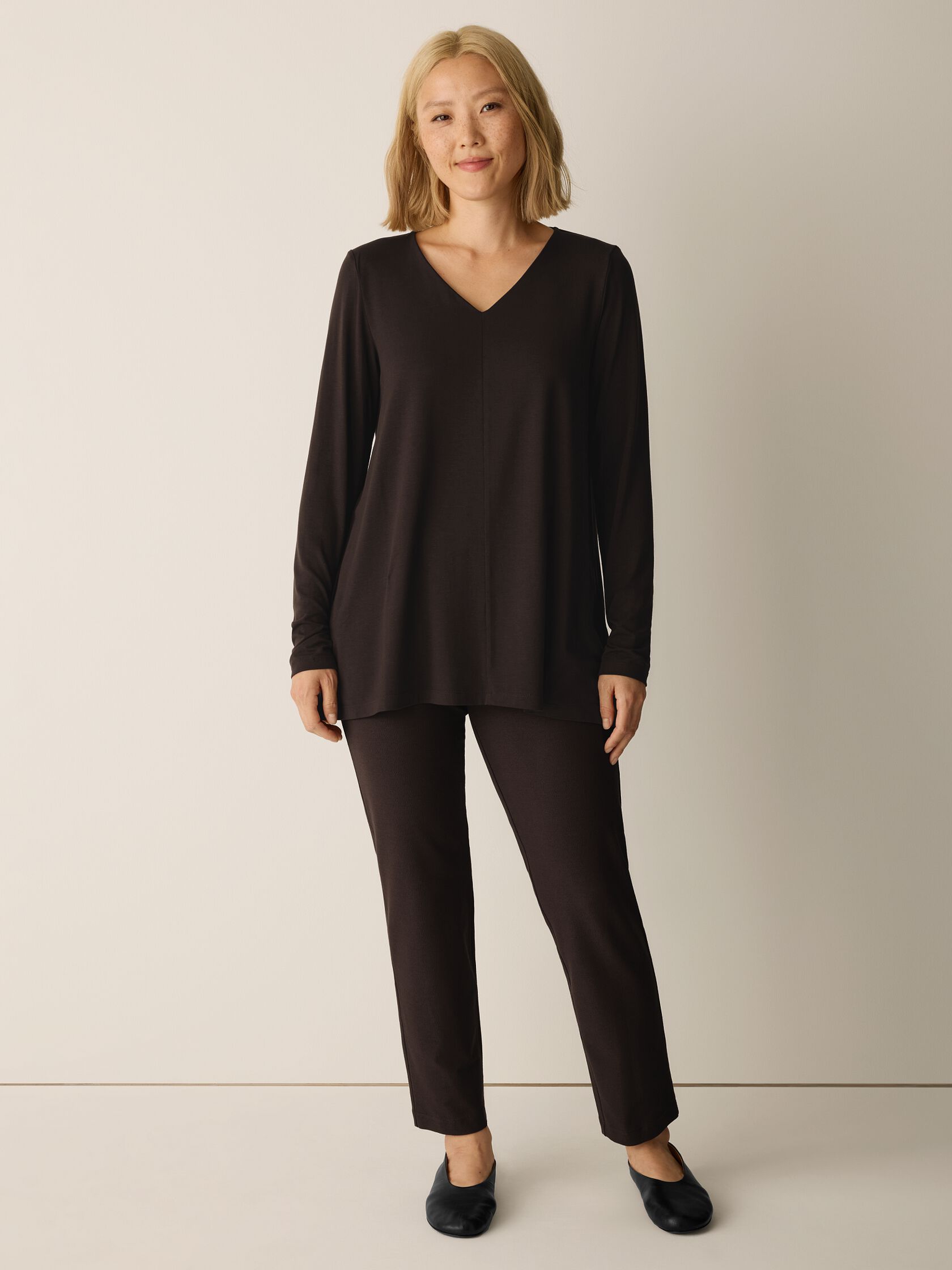 (Pre-Order) Eileen Fisher V-Neck Tunic