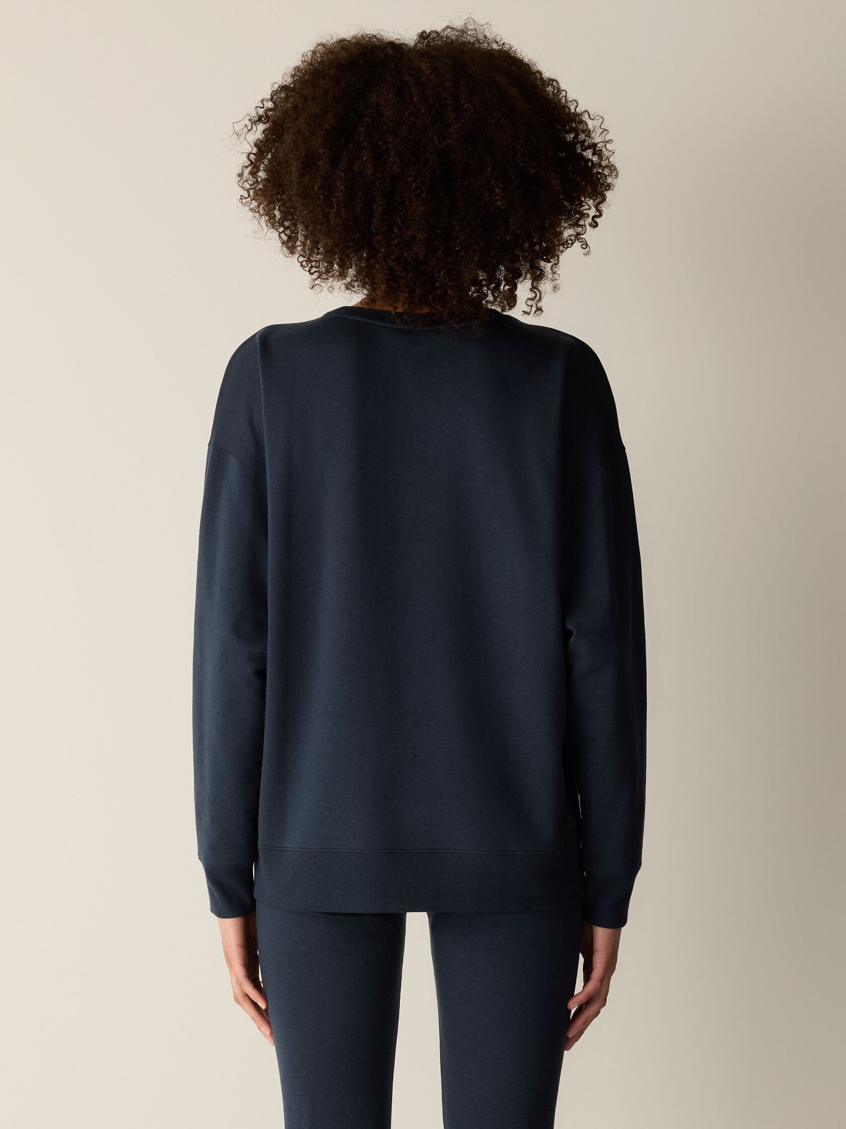 (Pre-Order) Eileen Fisher Long Crew Neck Sweatshirt
