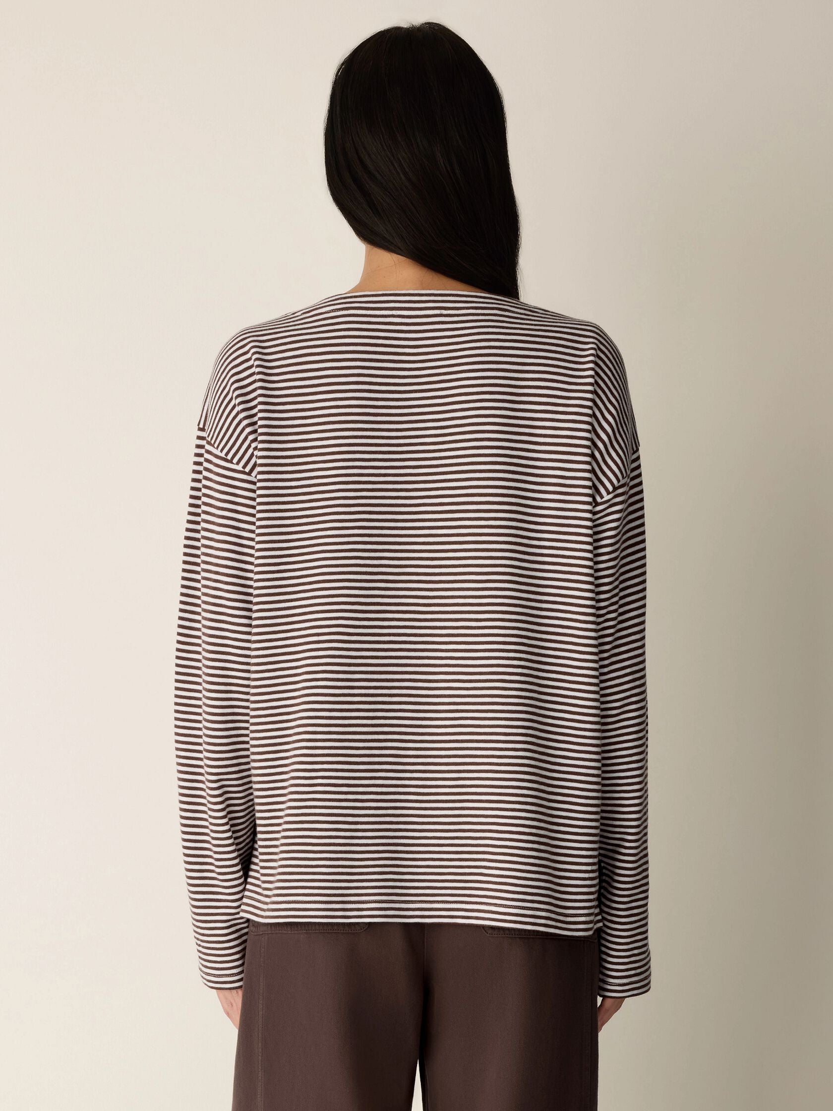 (Pre-Order) Eileen Fisher Bateau Neck Top