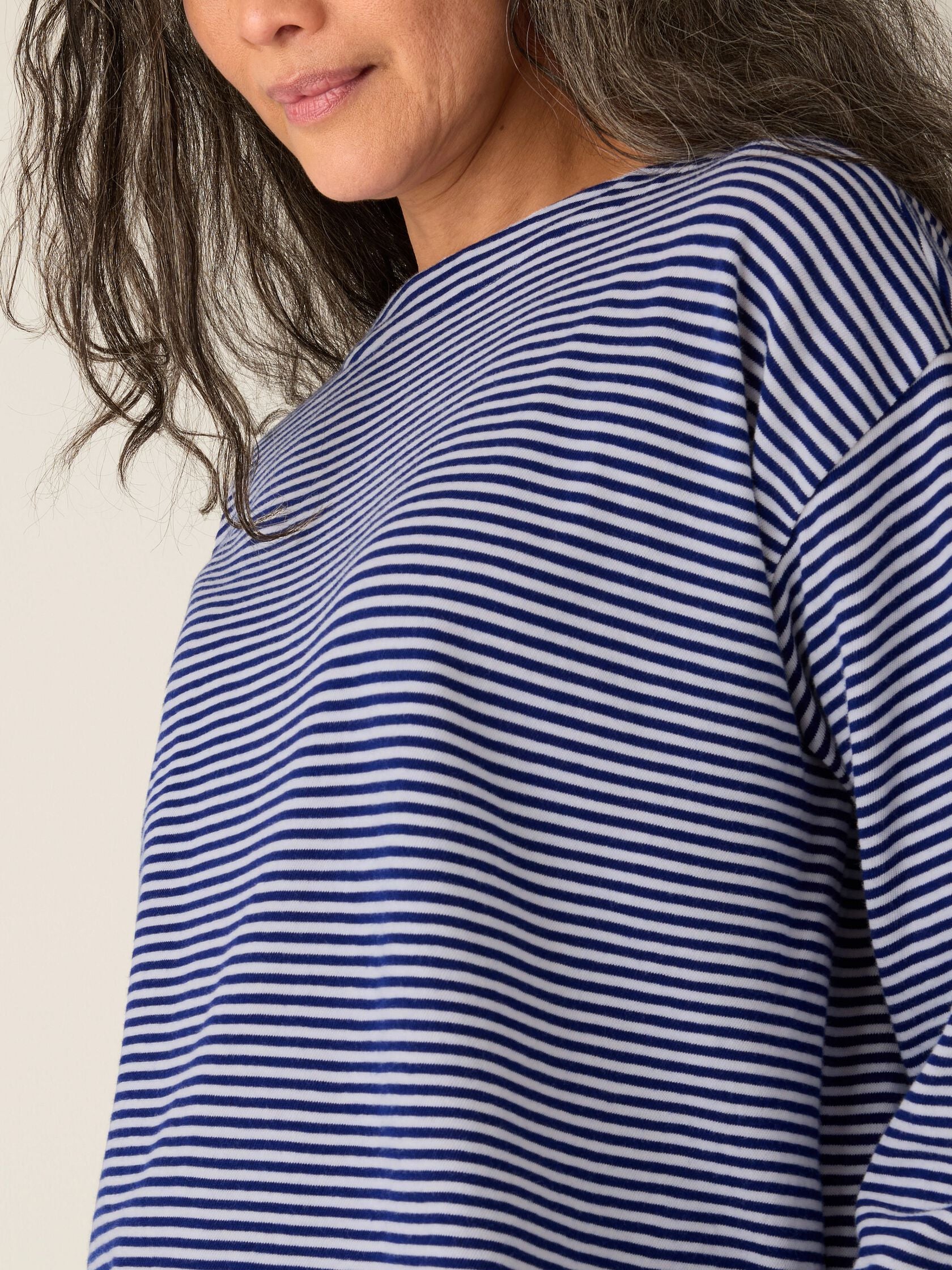 (Pre-Order) Eileen Fisher Bateau Neck Boxy Top