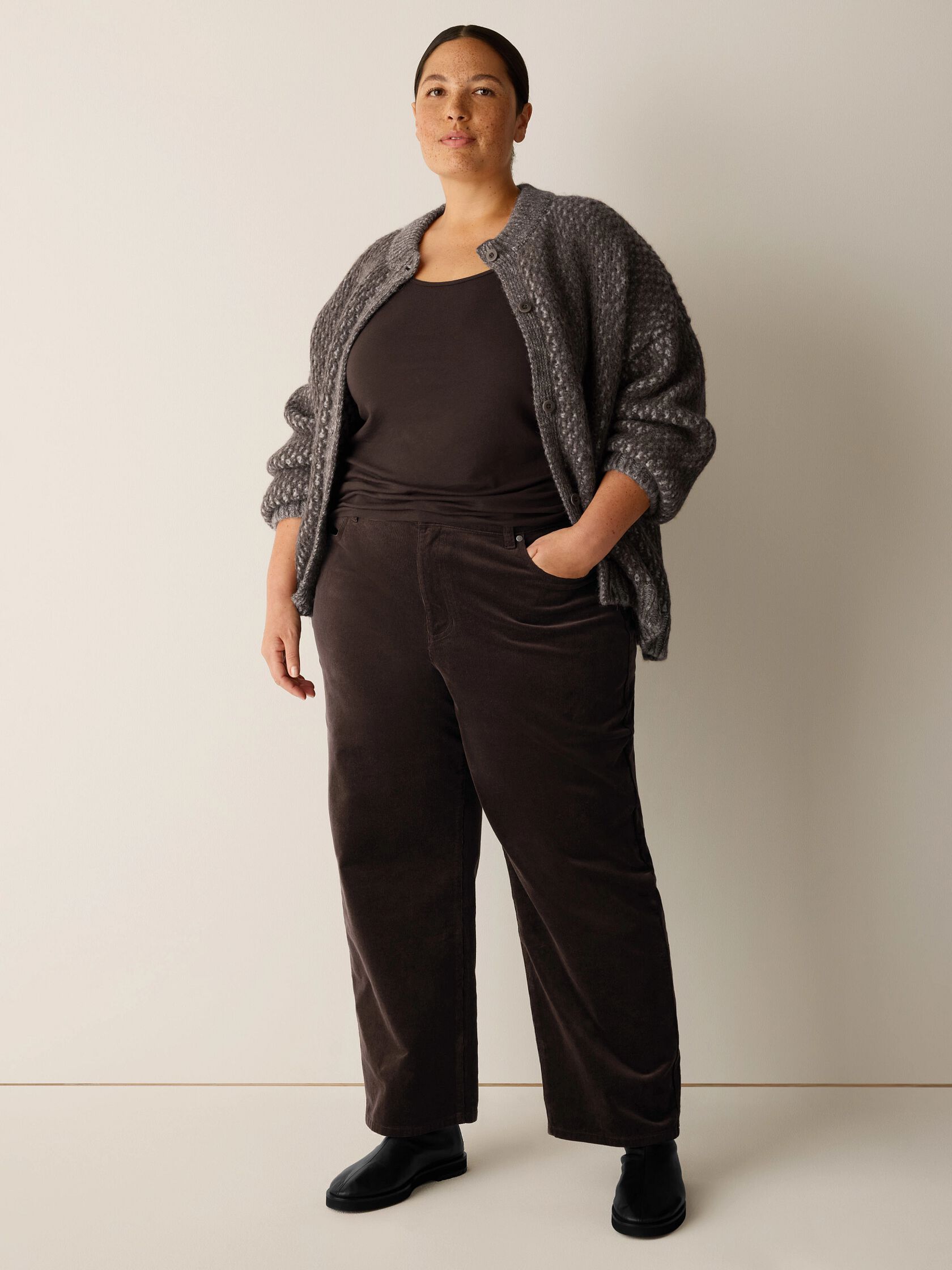 (Pre-Order) Eileen Fisher Straight Ankle Jean