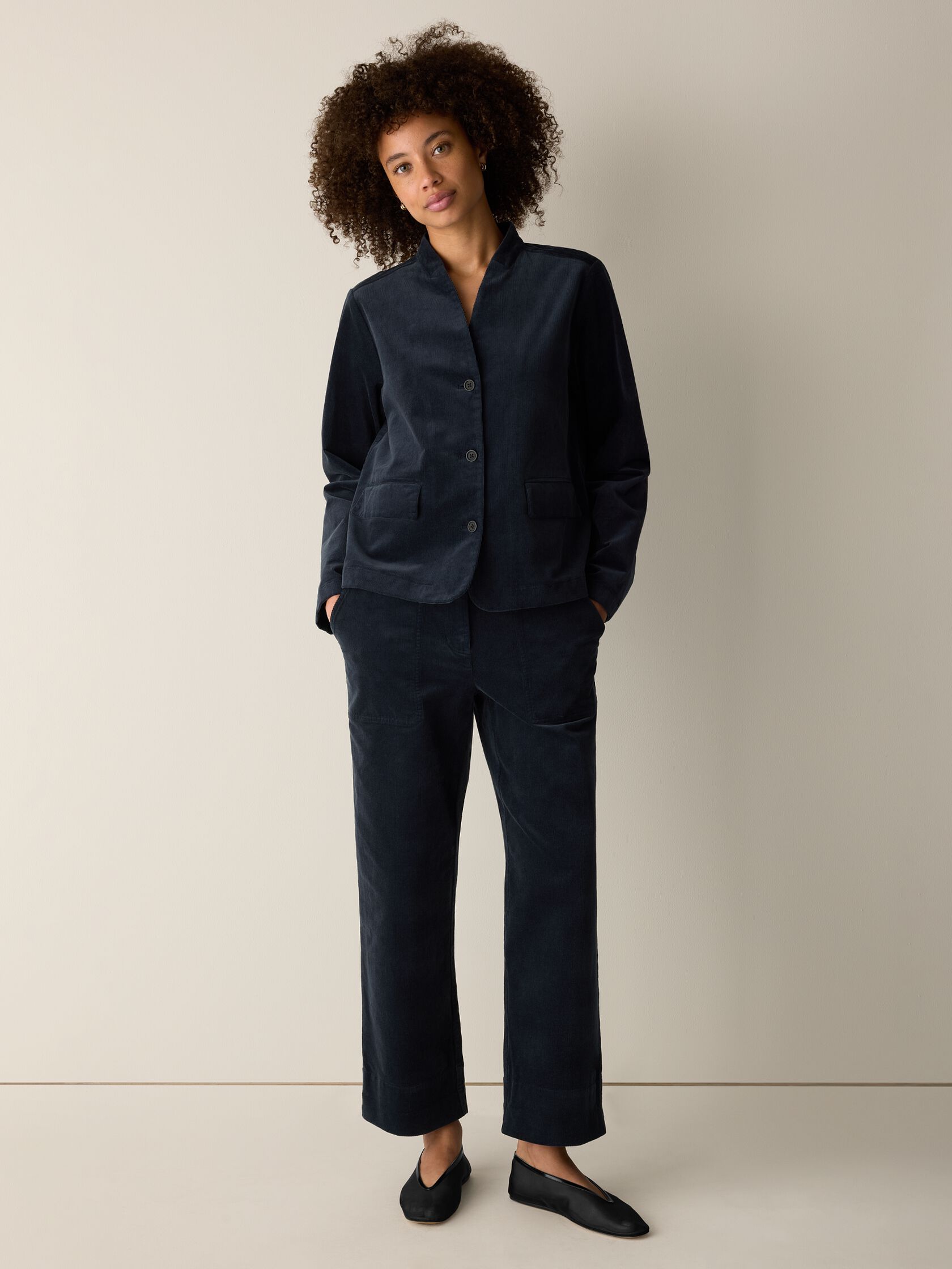 (Pre-Order) Eileen Fisher Ankle Straight Pant