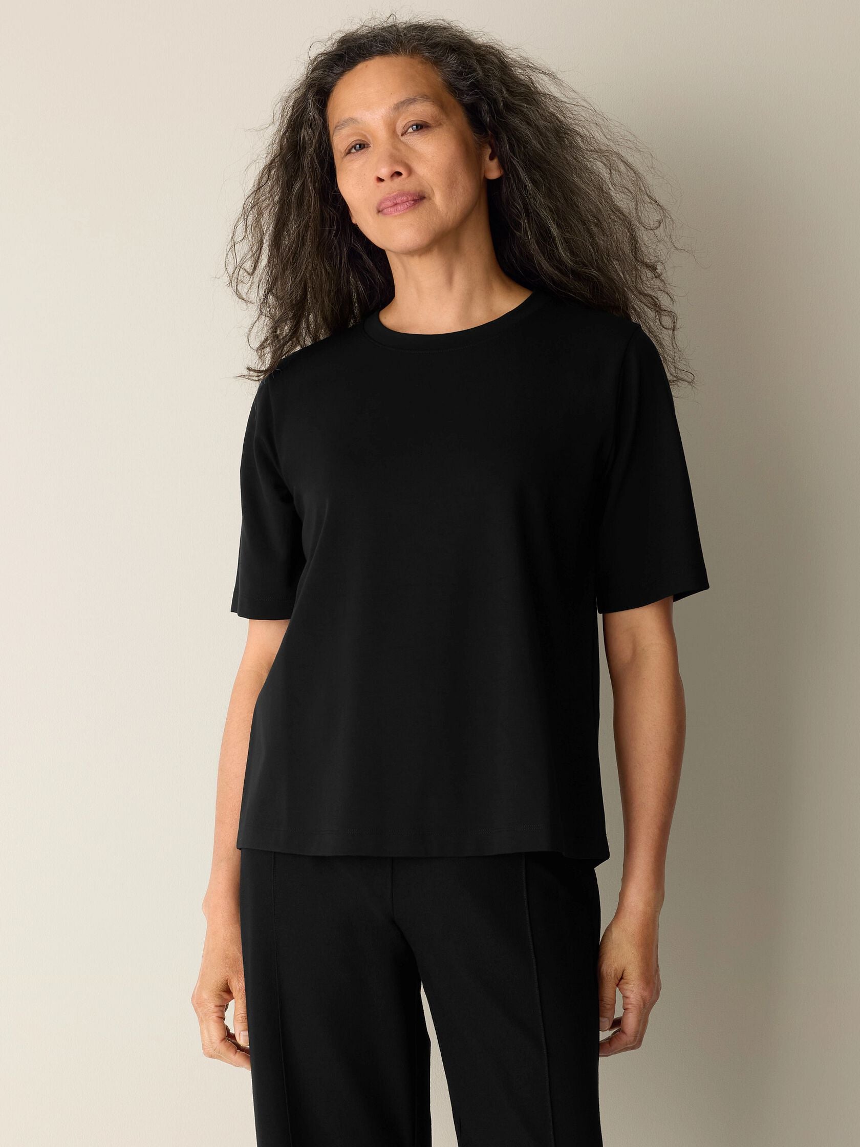 (Pre-Order) Eileen Fisher Crew Neck Relaxed Tee
