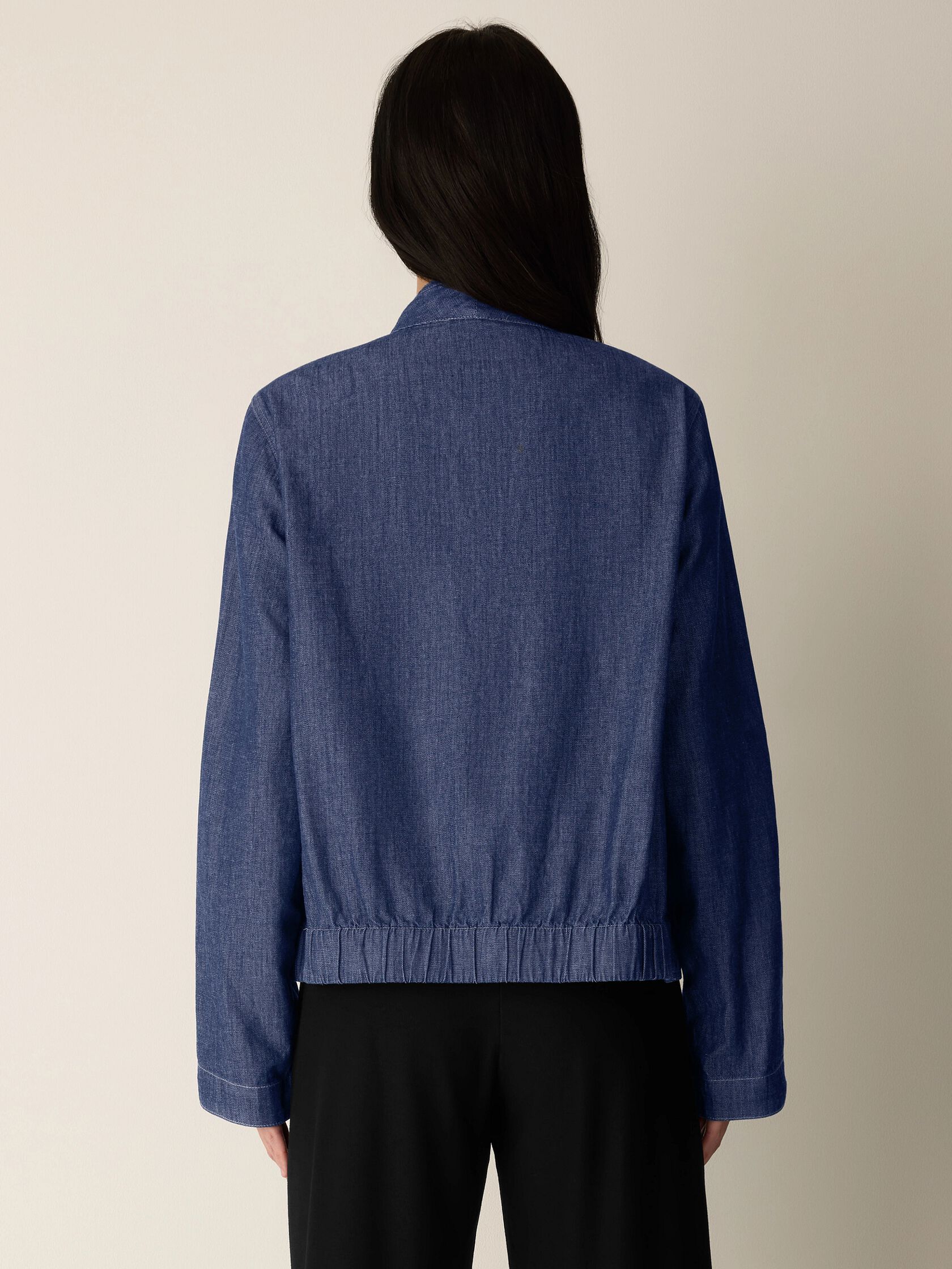 (Pre-Order) Eileen Fisher Curved Front Jacket