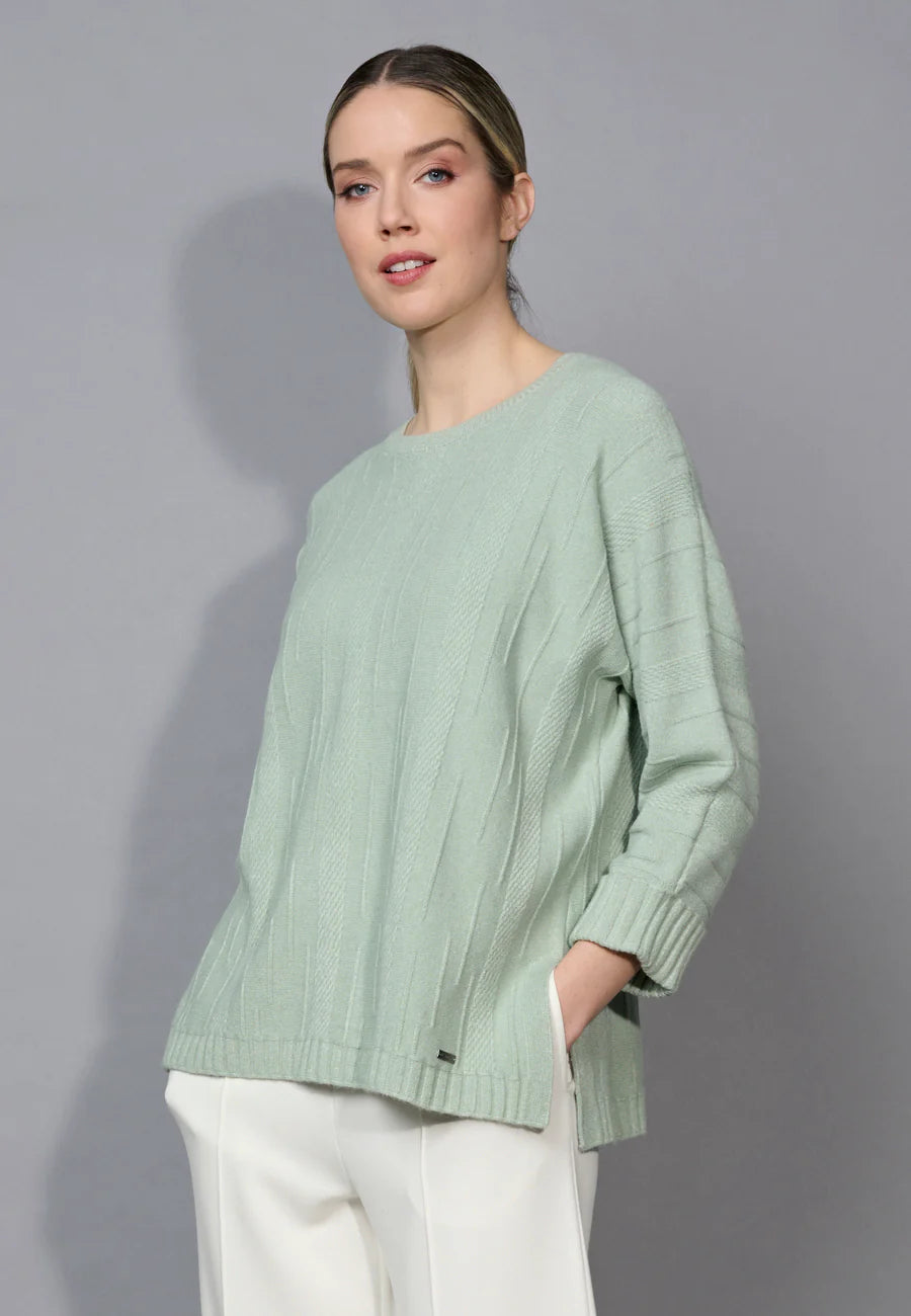 Picadilly Textured Knit Sweater