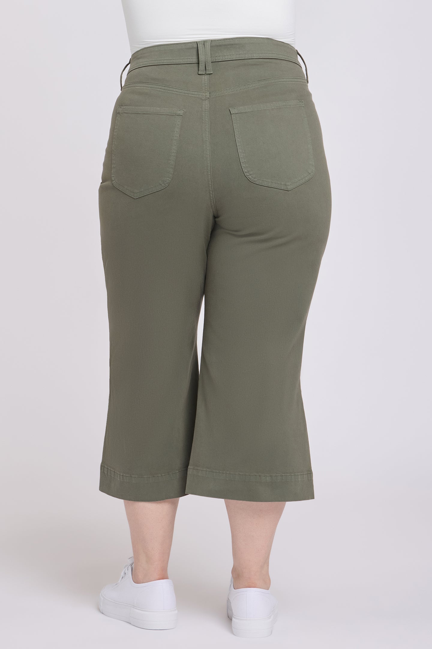 NYDJ Brigette Wide Leg Capri Jeans