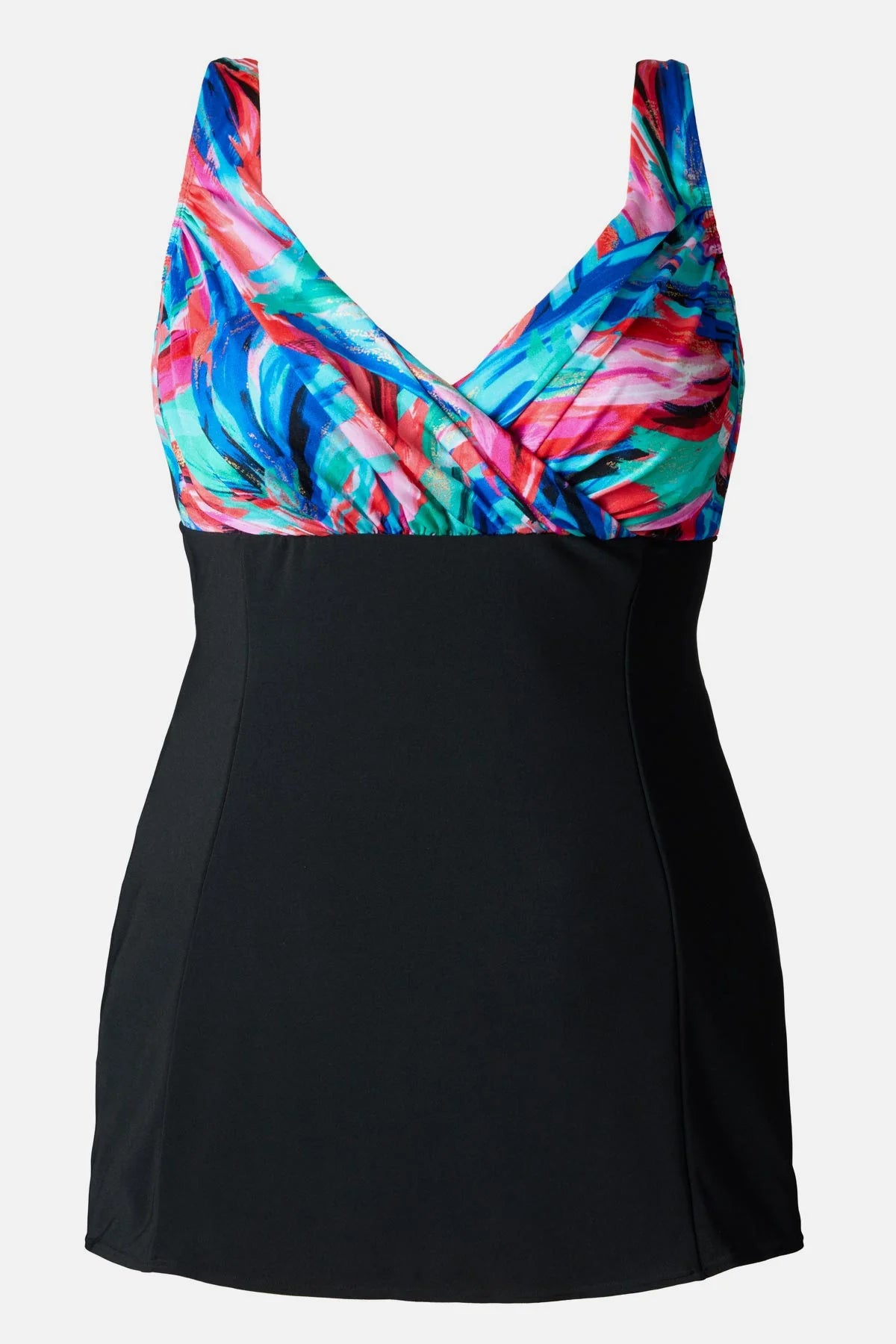 Longitude Crossover Swim Dress