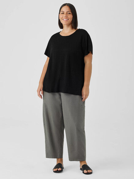 Eileen Fisher Crew Neck Short Sleeve Tee