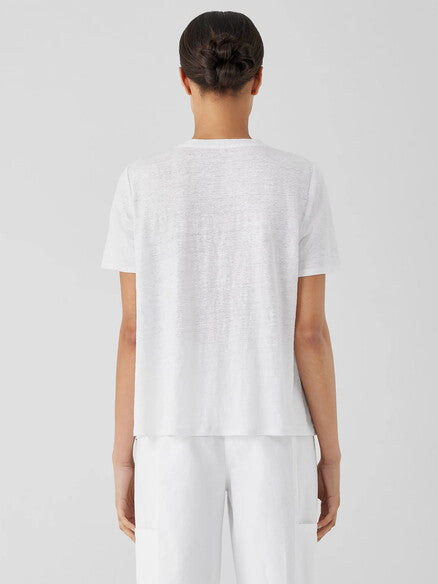Eileen Fisher Crew Neck Short Sleeve Tee
